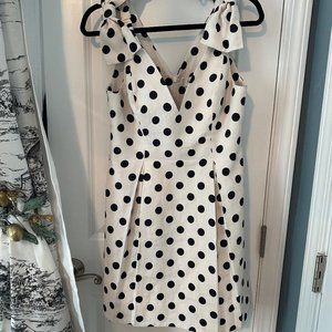 Zimmerman corsage polka dot minidress with bow